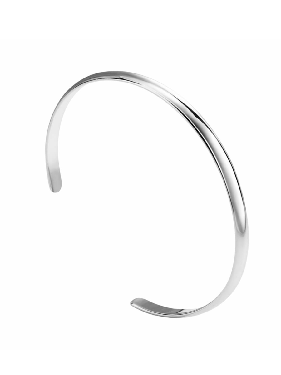 Essential Cuff Bracelet (Silver)