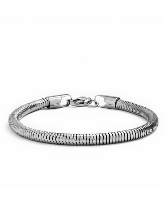 2.5mm Snake Bracelet (Silver)