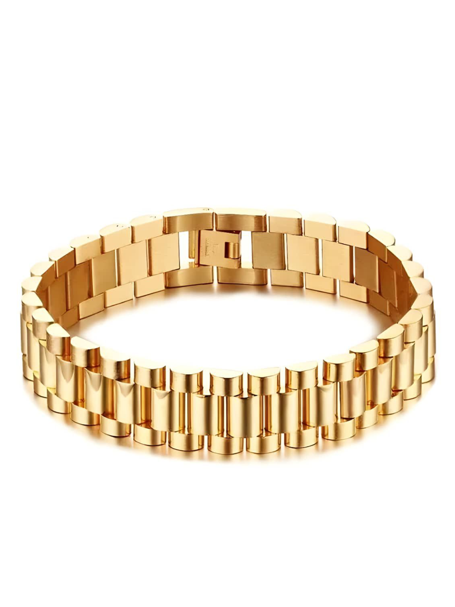 Timeless Strap Bracelet (Gold)